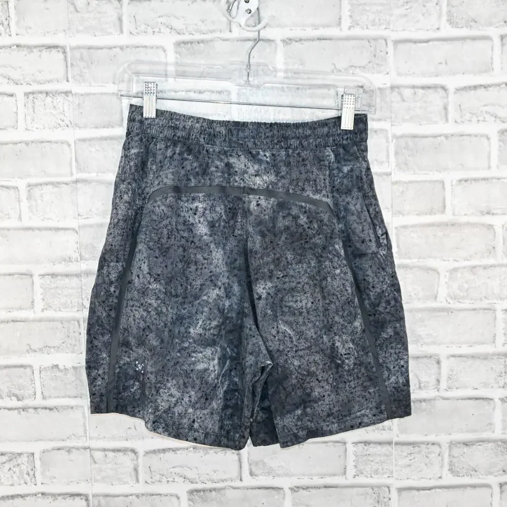 Lululemon Men's liner less Peace Breaker Shorts grey size Small